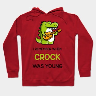 I Remember When Crock Was Young Hoodie